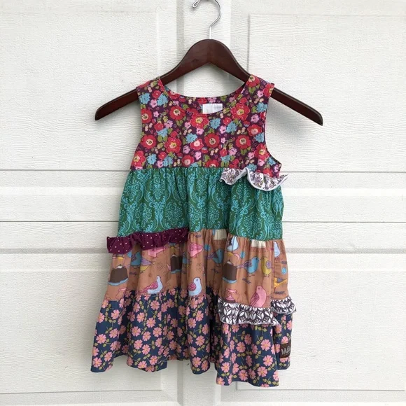 Matilda Jane Girls Dress Cactus Flower Shasta 6